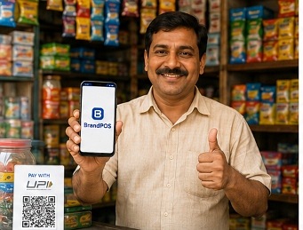 BrandPOS Gateway to Digital Payments Small Vendor SoftPOS Counter